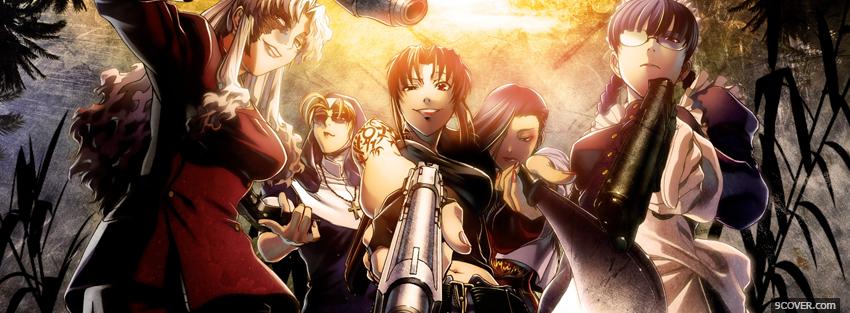 Photo manga black lagoon ready to fight Facebook Cover for Free