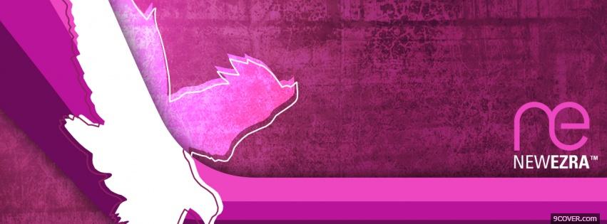 Photo pink newezra abstract Facebook Cover for Free