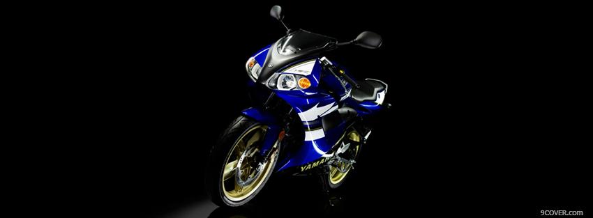 Photo yamaha 2008 moto Facebook Cover for Free