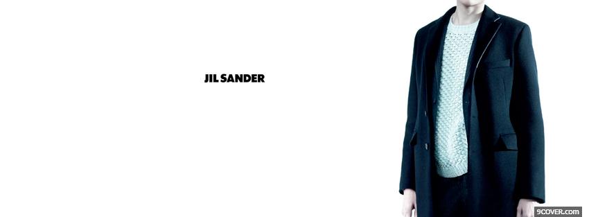 Photo fashion clothes jil sander Facebook Cover for Free