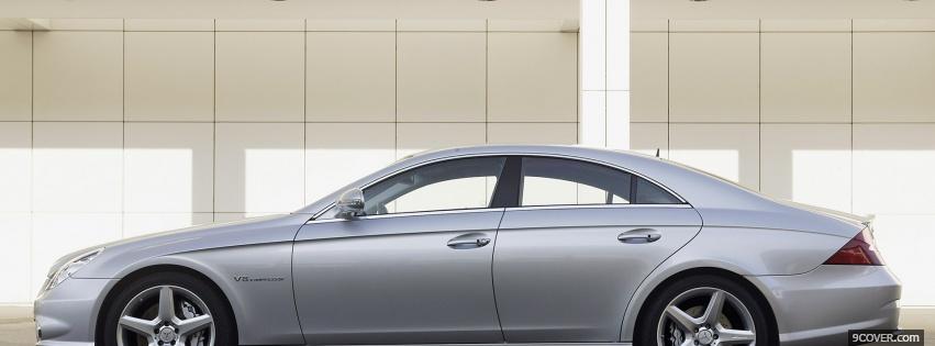 Photo mercedes benz cls 63 amg Facebook Cover for Free