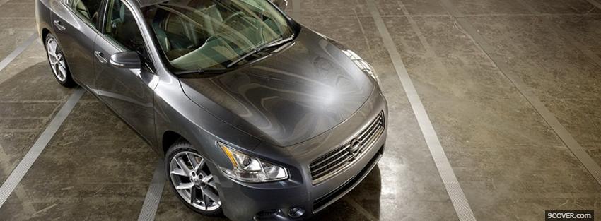 Photo 2011 nissan maxima car Facebook Cover for Free