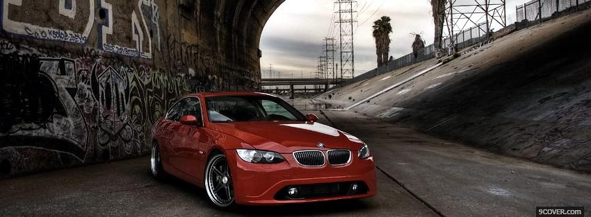 Photo biturbo bmw car Facebook Cover for Free