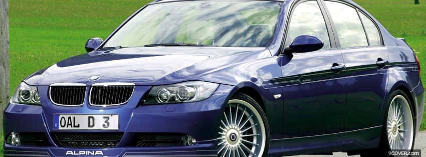 Photo alpina d3 bmw car Facebook Cover for Free