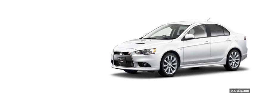 Photo mitsubishi galant fortis ralliart Facebook Cover for Free