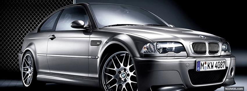 Photo bmw m3 csl car Facebook Cover for Free