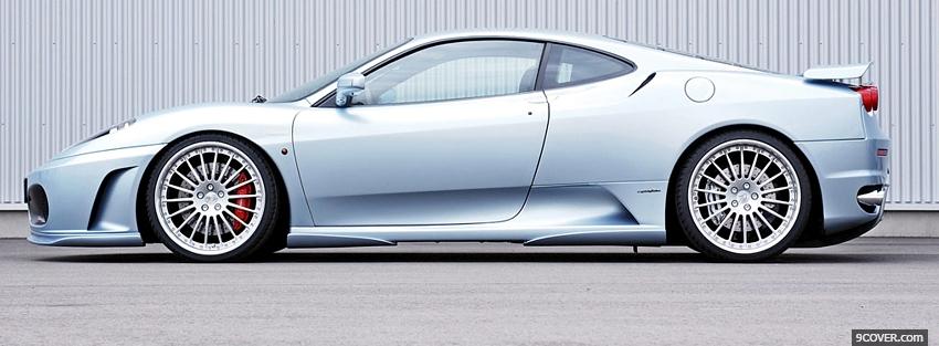 Photo side of f430 hamann Facebook Cover for Free
