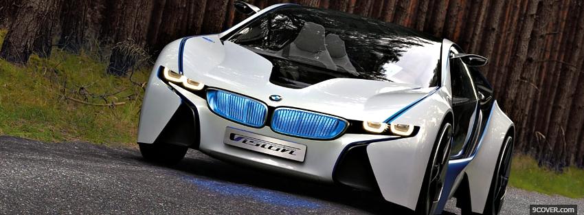 Photo cool bmw vision car Facebook Cover for Free