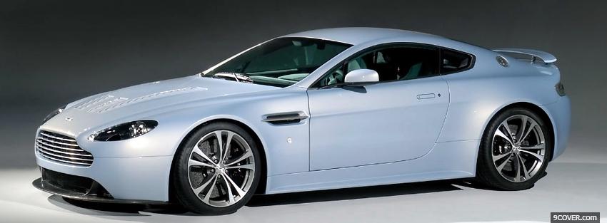 Photo side view aston martin car Facebook Cover for Free
