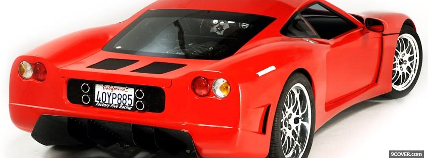 Photo factory five gtm car Facebook Cover for Free