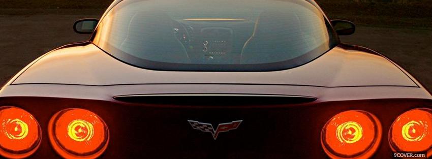 Photo 2013 chevy corvette car Facebook Cover for Free