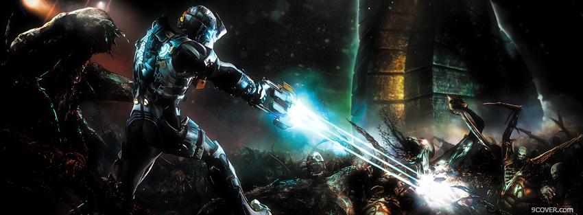 Photo video games dead space Facebook Cover for Free