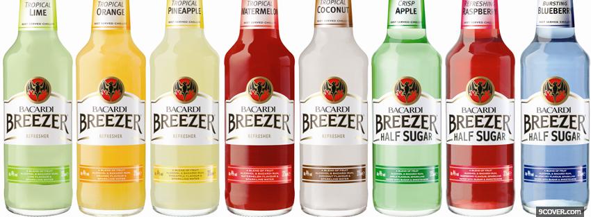 Photo bacardi breezer tastes Facebook Cover for Free