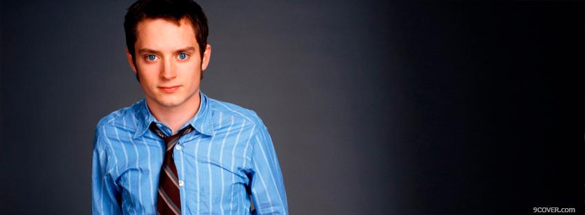 Photo actor elijah wood Facebook Cover for Free