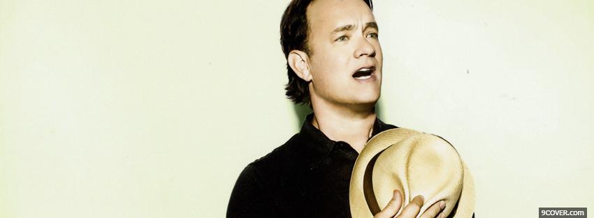 Photo tom hanks younger Facebook Cover for Free