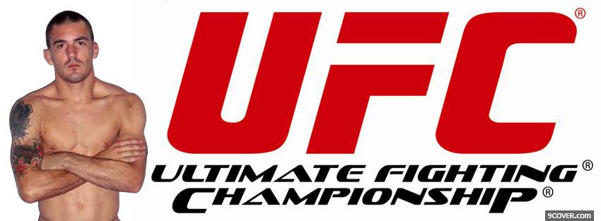 Photo mma fighter ufc Facebook Cover for Free