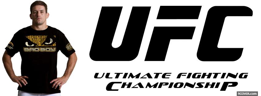 Photo utlimate fighting championship logo Facebook Cover for Free