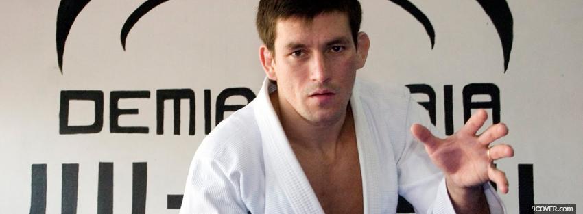 Photo demian maia fighter Facebook Cover for Free