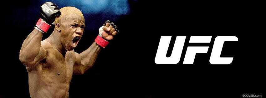 Photo screaming ufc Facebook Cover for Free