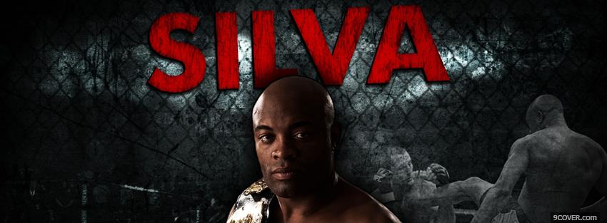 Photo red silva ufc Facebook Cover for Free