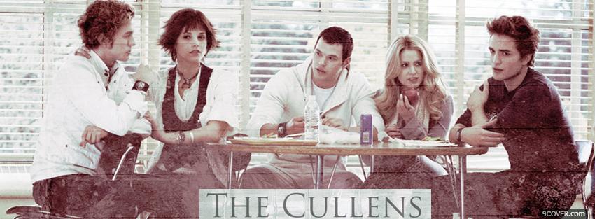 Photo movie the cullens Facebook Cover for Free
