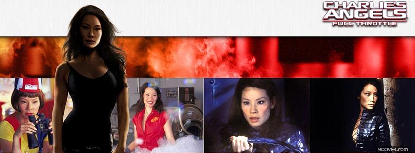 Photo lucy liu full throttle Facebook Cover for Free