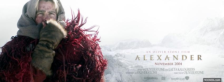 Photo oliver stone film alexander Facebook Cover for Free