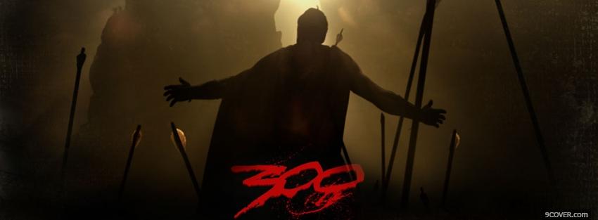 Photo movie 300 warrior Facebook Cover for Free