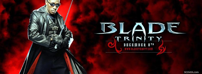 Photo movie blade trinity vampire slayer Facebook Cover for Free