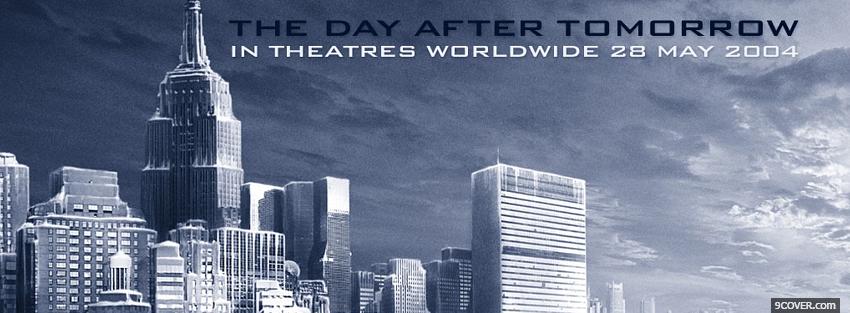 Photo the day after tomorrow movie Facebook Cover for Free
