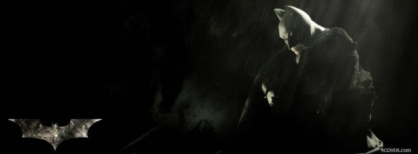 Photo batman begins movie Facebook Cover for Free