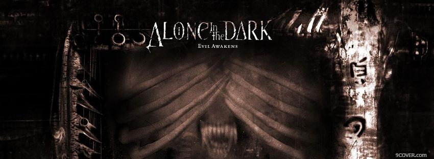 Photo movie alone in the dark Facebook Cover for Free