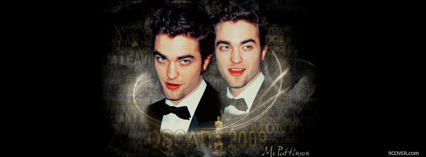 Photo movie edward wearing suit Facebook Cover for Free
