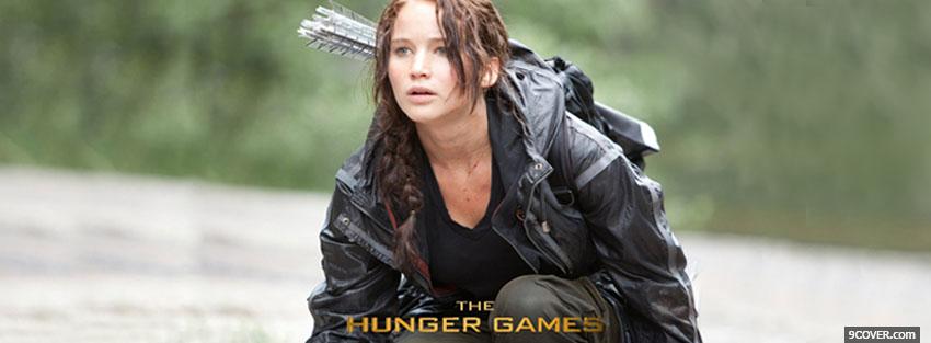 Photo movie katniss surviving Facebook Cover for Free