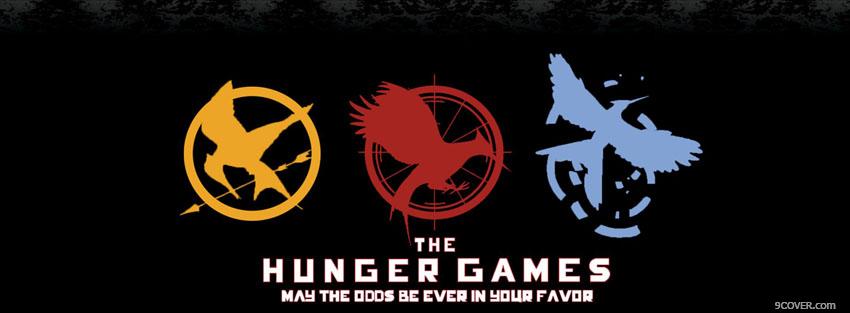 Photo the hunger games eagles Facebook Cover for Free