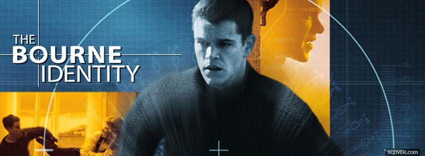 Photo movie the bourne identity Facebook Cover for Free