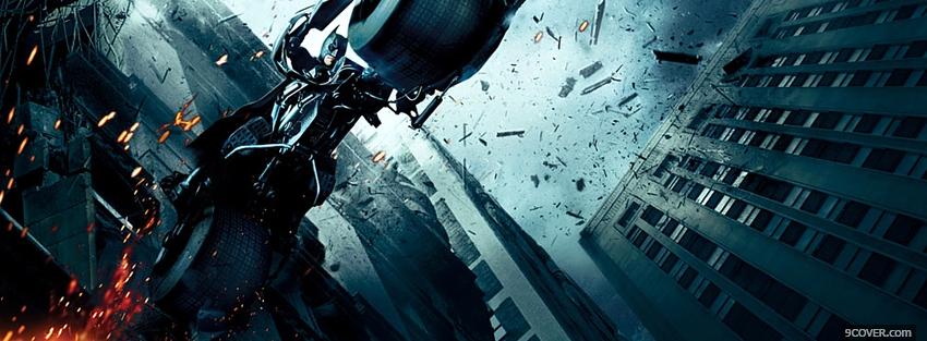 Photo the dark night movie Facebook Cover for Free