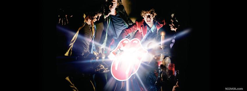 Photo rolling stones a bigger bang Facebook Cover for Free