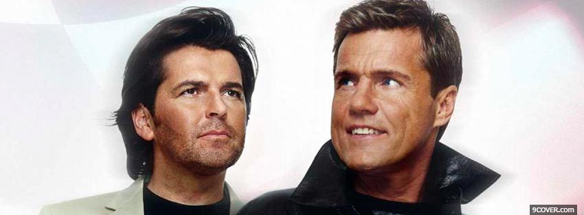 Photo modern talking looking away Facebook Cover for Free