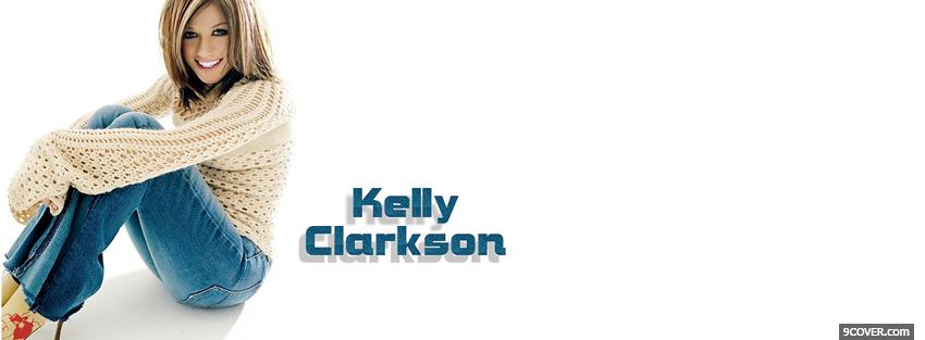 Photo music kelly clarkson Facebook Cover for Free