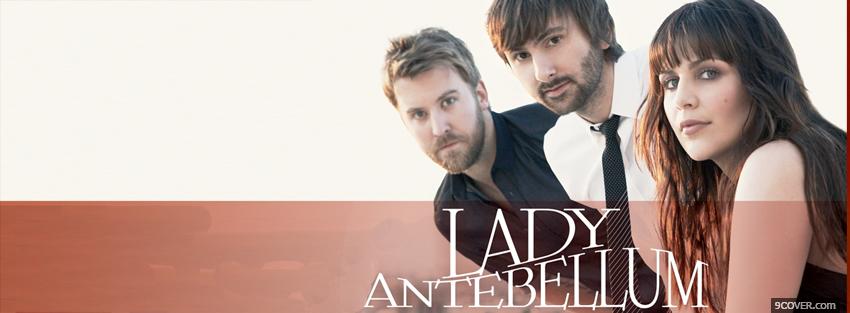 Photo lady antebellum Facebook Cover for Free