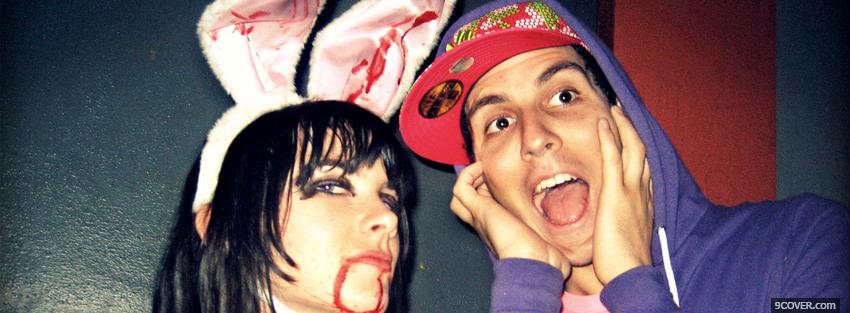 Photo cobra starship and bunny Facebook Cover for Free