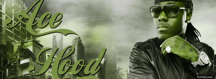 Photo music ace hood Facebook Cover for Free