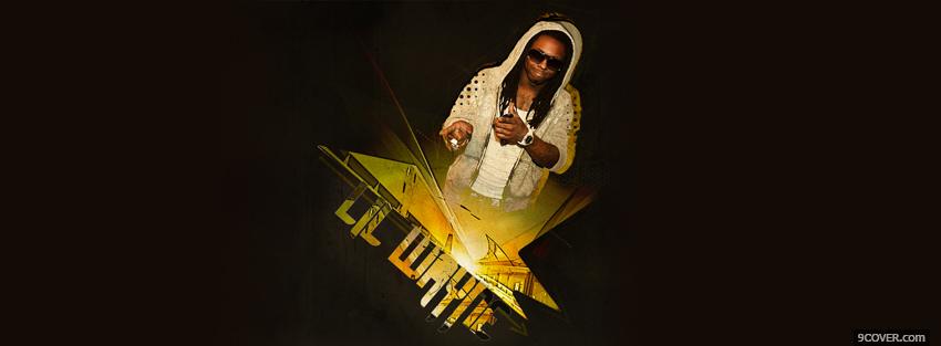 Photo yellow lil wayne music Facebook Cover for Free