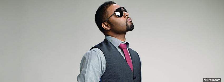 Photo musiq soulchild looking up Facebook Cover for Free