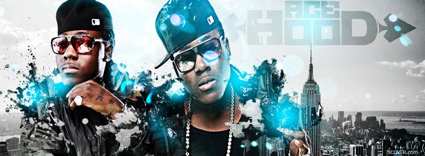 Photo ace hood and the city Facebook Cover for Free