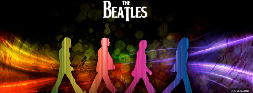 Photo music the beatles Facebook Cover for Free