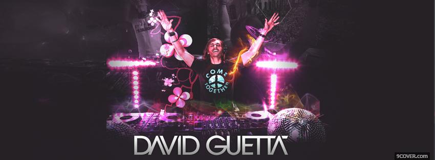 Photo david guetta music Facebook Cover for Free