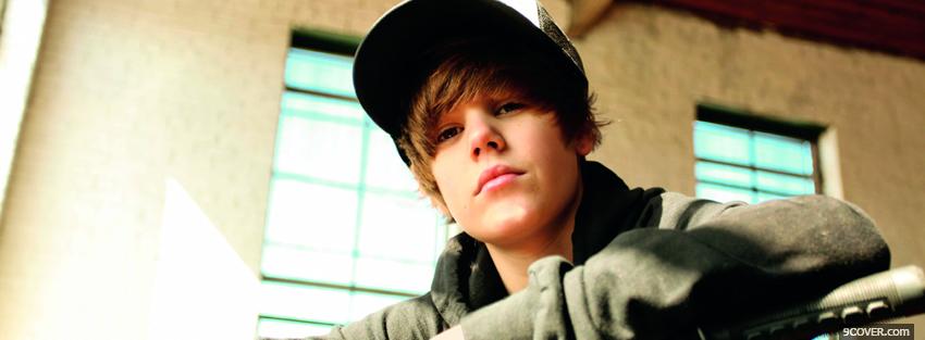 Photo justin bieber one time music Facebook Cover for Free