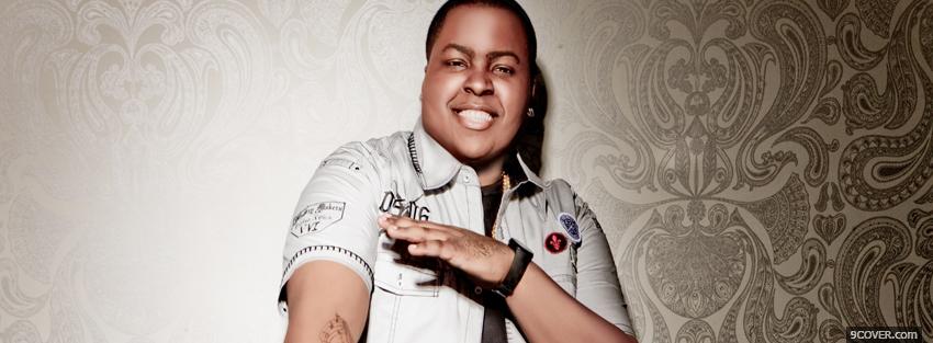 Photo sean kingston smiling Facebook Cover for Free